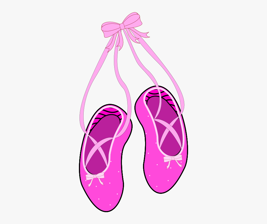 Pink Ballet Clipart - Clip Art Ballet Slippers, Transparent Clipart