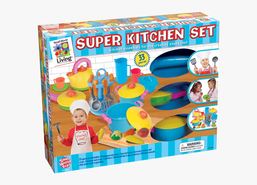 Young Chef"s Super Kitchen Set - Young Chef Cookware, Transparent Clipart