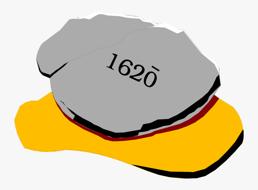 Illustration Of Plymouth Rock - Pilgrim Plymouth Rock Clipart, Transparent Clipart