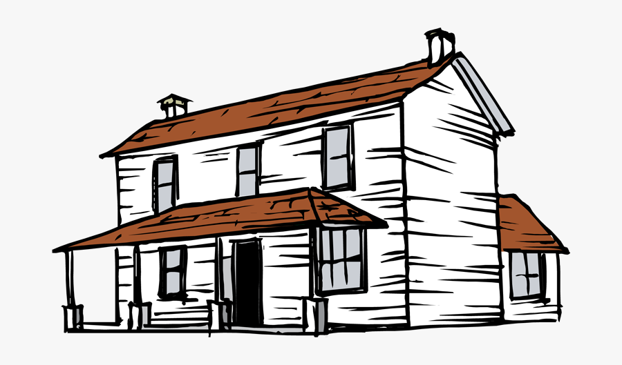 #ranch #house - Farmhouse Clipart, Transparent Clipart