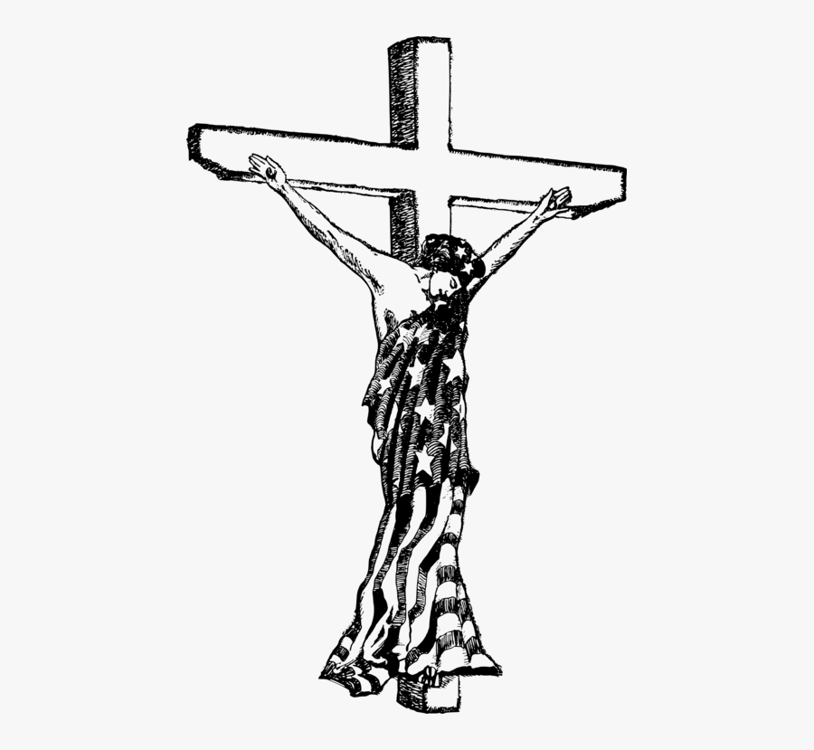 Crucified Statue Of Liberty, Transparent Clipart