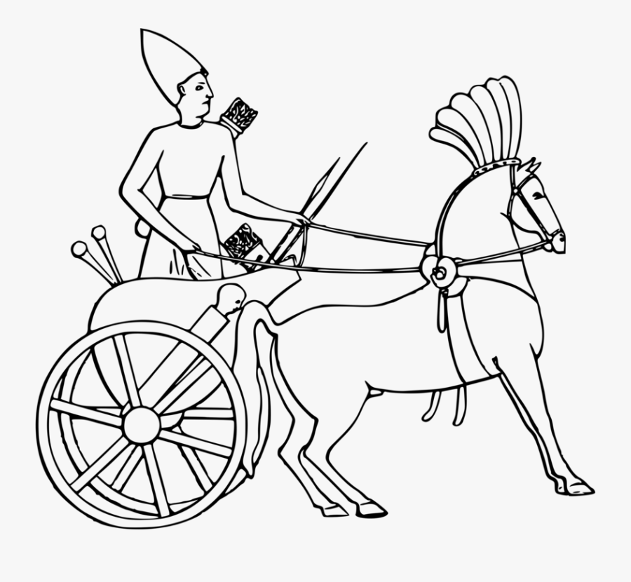 Chariot,art,shoe - Egyptian Chariot Clipart, Transparent Clipart