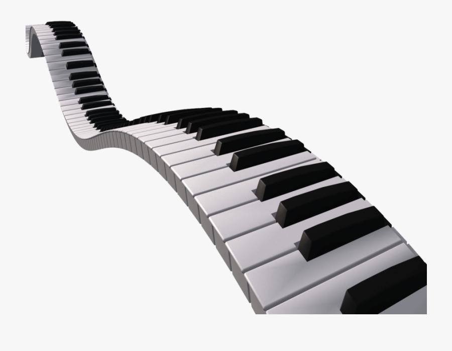 3d Piano, Transparent Clipart