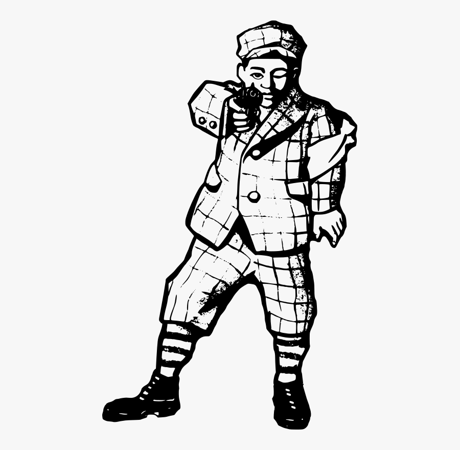 Man With A Gun - Yakuza Clipart, Transparent Clipart