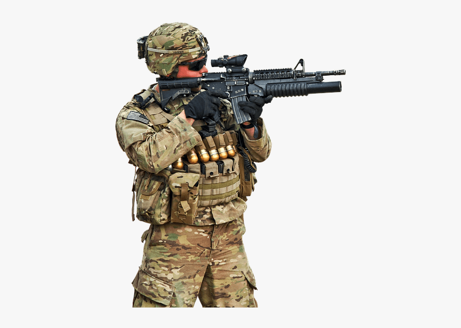 Gun Png Transparent Images Clipart Icons Pngriver Download - American Soldier Transparent, Transparent Clipart