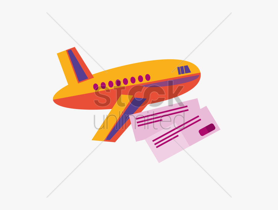 Airplane Clipart Airplane Aircraft Clip Art - Airliner, Transparent Clipart