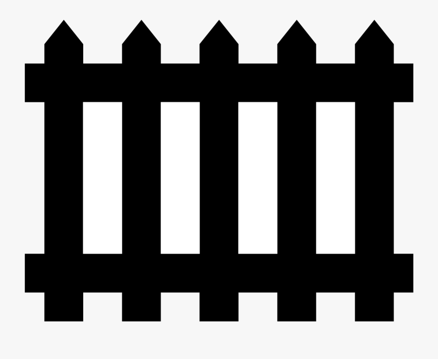 Clip Art Fence Clipart - Fence Clipart, Transparent Clipart