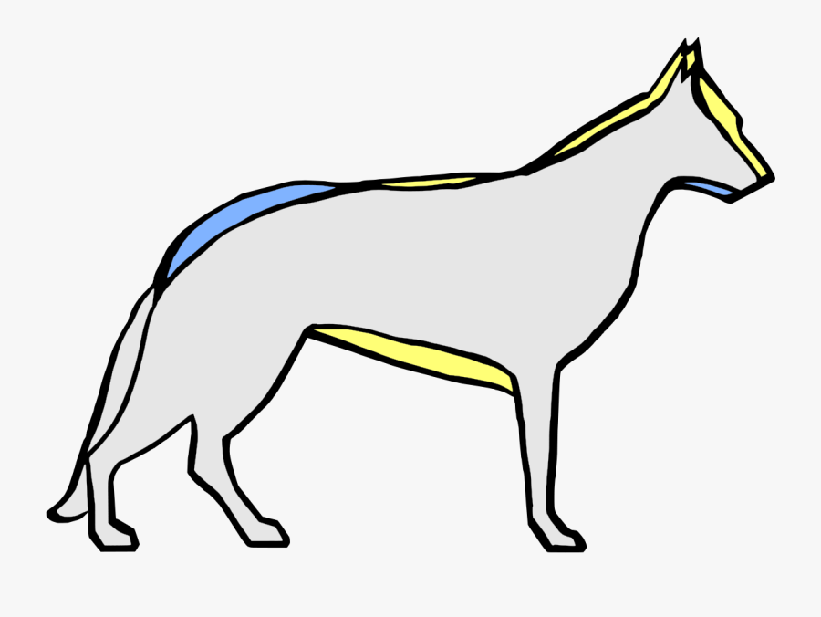 German Shepherd Dog In The Past And Now - German Shepherd In Past, Transparent Clipart