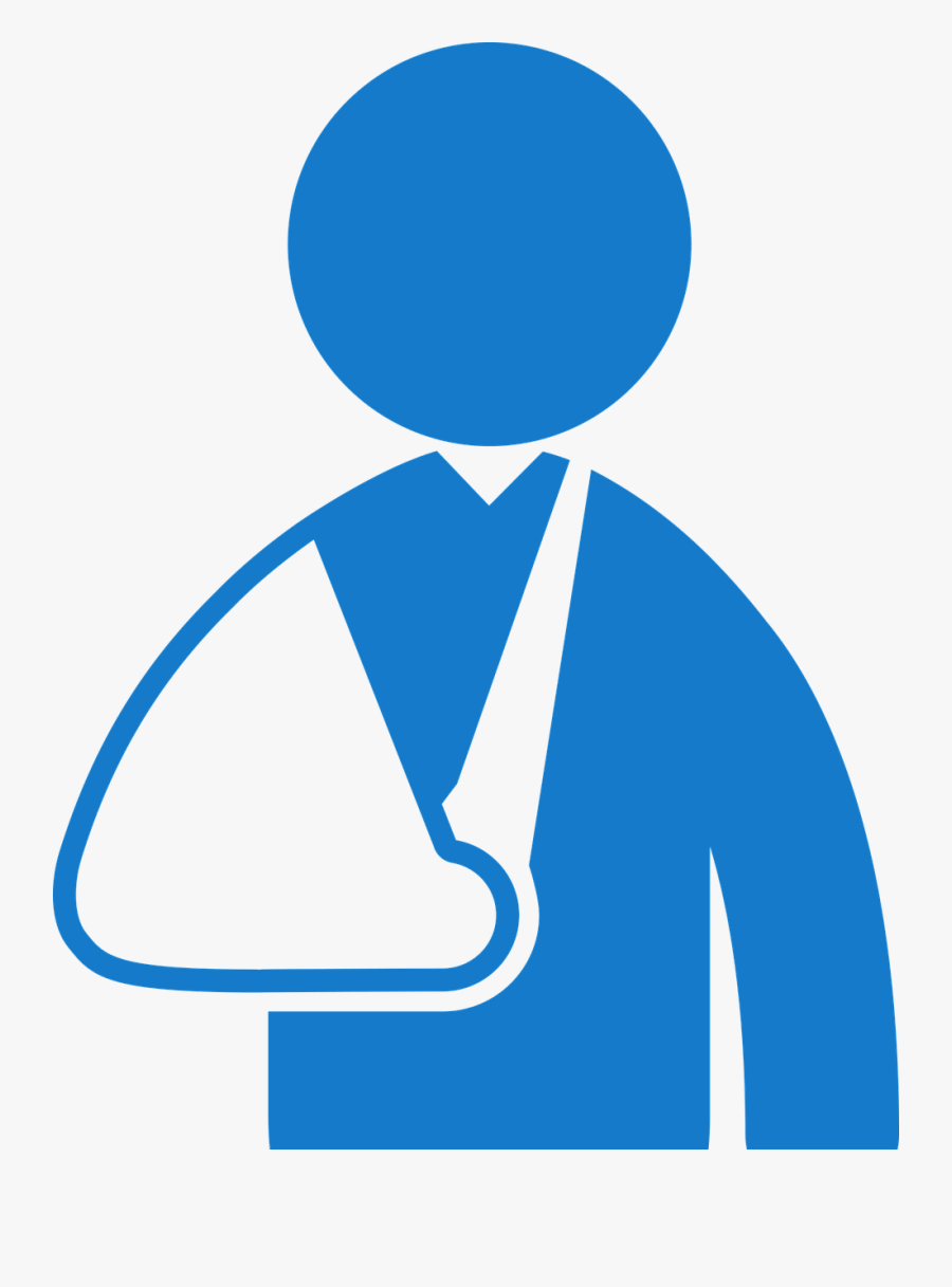 Transparent Fracture Clipart - Personal Accident Insurance Icon, Transparent Clipart