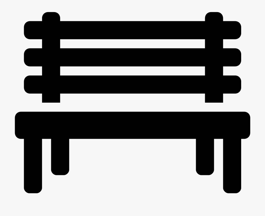 City Park Bench Png - Bench Png Icon, Transparent Clipart