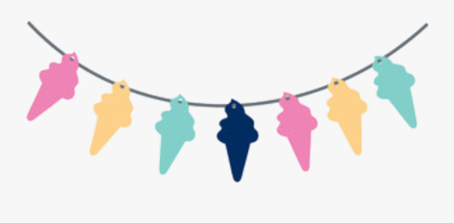 #icecream #desserts #borders #pastel - Ice Cream, Transparent Clipart