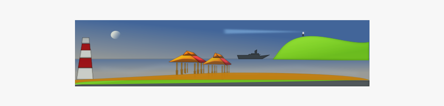Beach - Gazebo, Transparent Clipart
