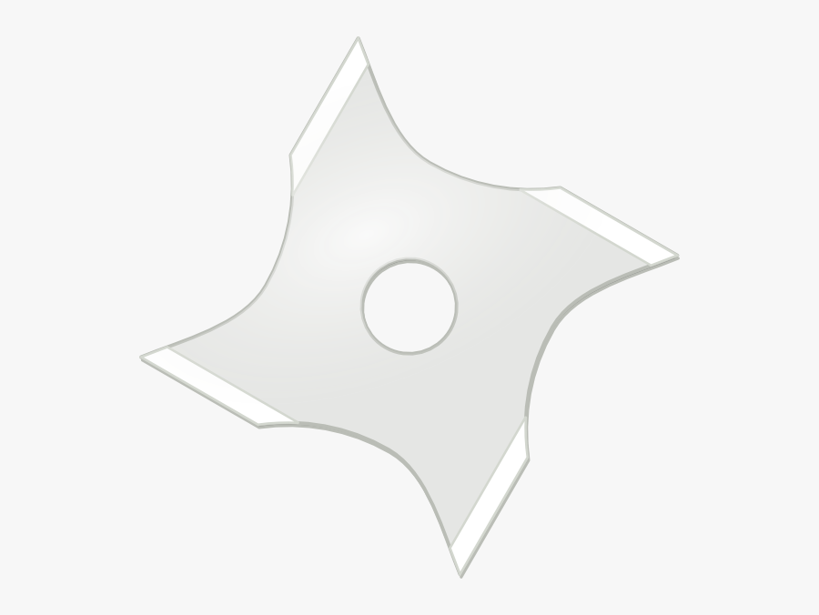 Maxninjastar Clip Art At Clker - Ninja Stars Png White, Transparent Clipart