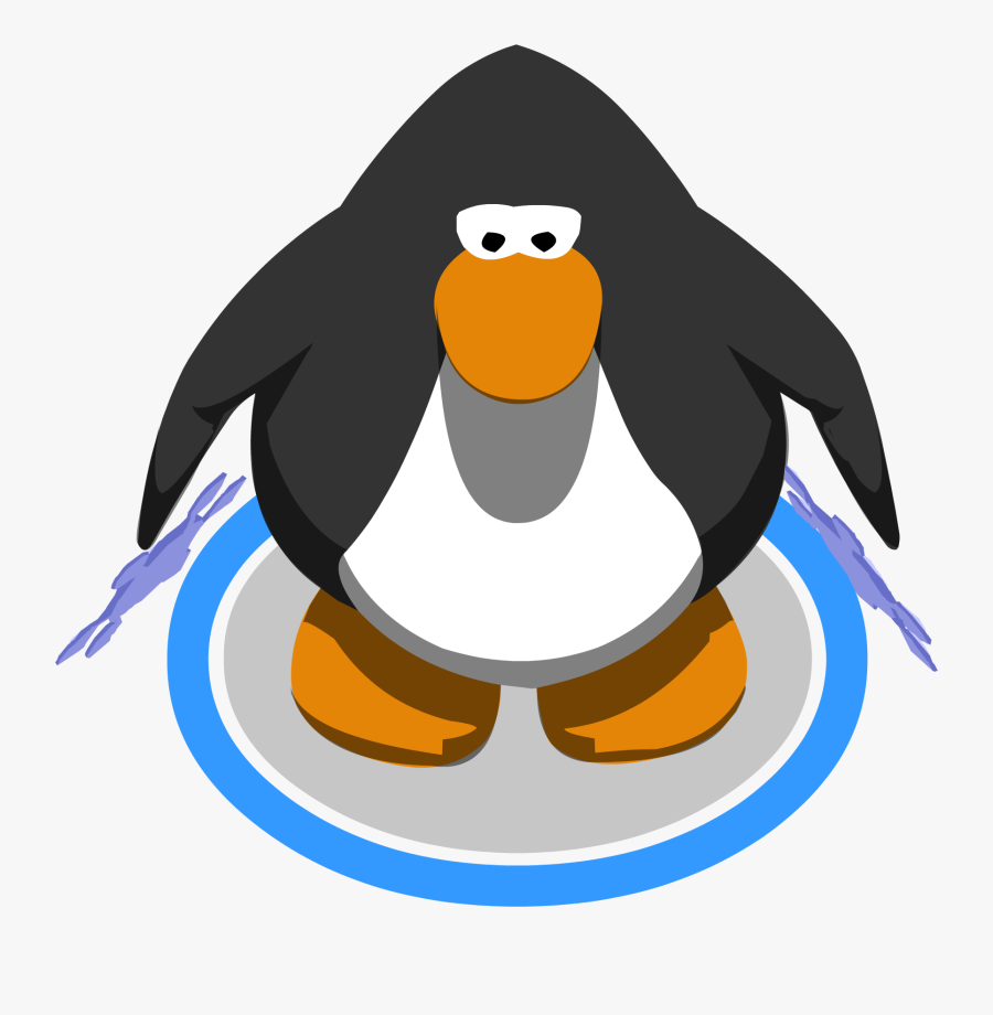 Image Shuriken In Game - Club Penguin Penguin Model, Transparent Clipart