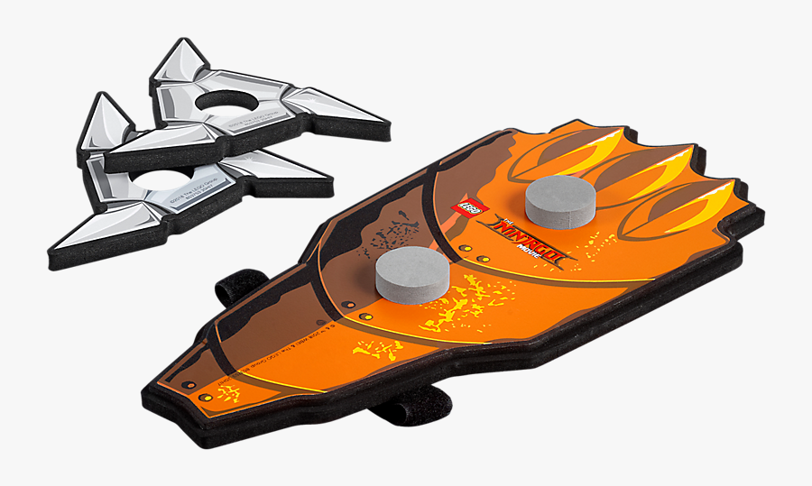 Lego The Ninjago Movie - Lego Ninjago Throwing Star Claw Foam 853753, Transparent Clipart