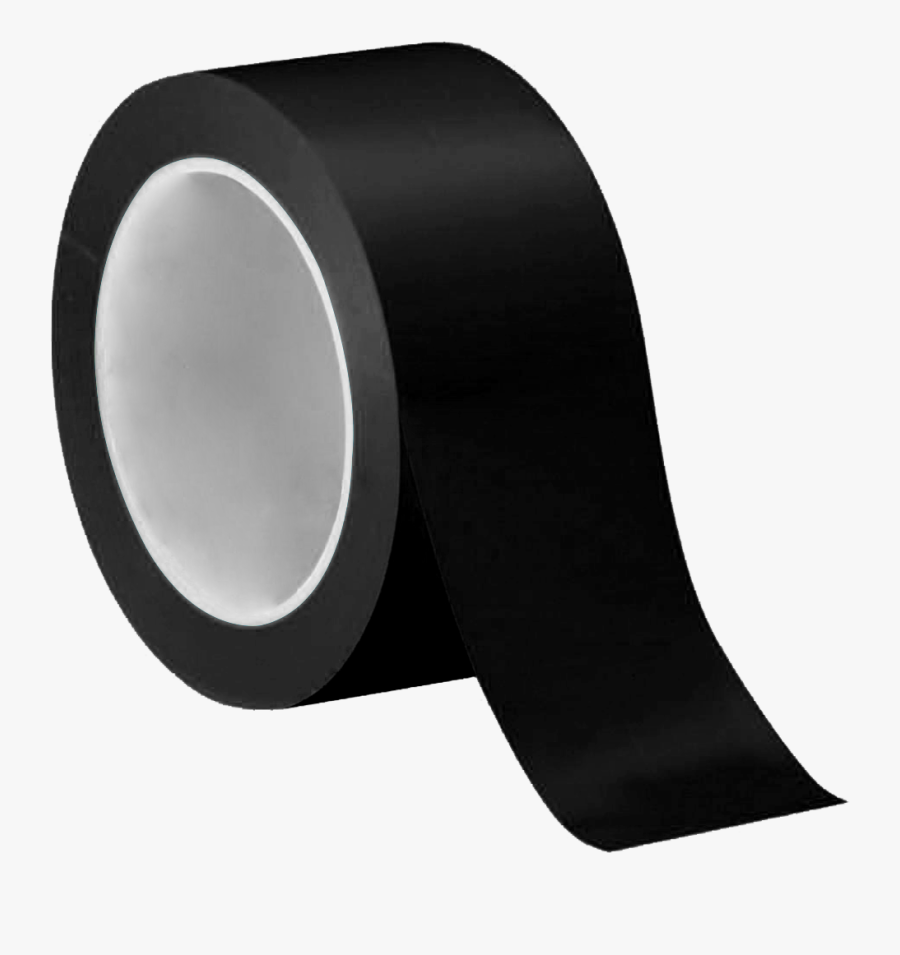 Transparent Tape Measure Clipart Black And White - Black Transparent Tape, Transparent Clipart