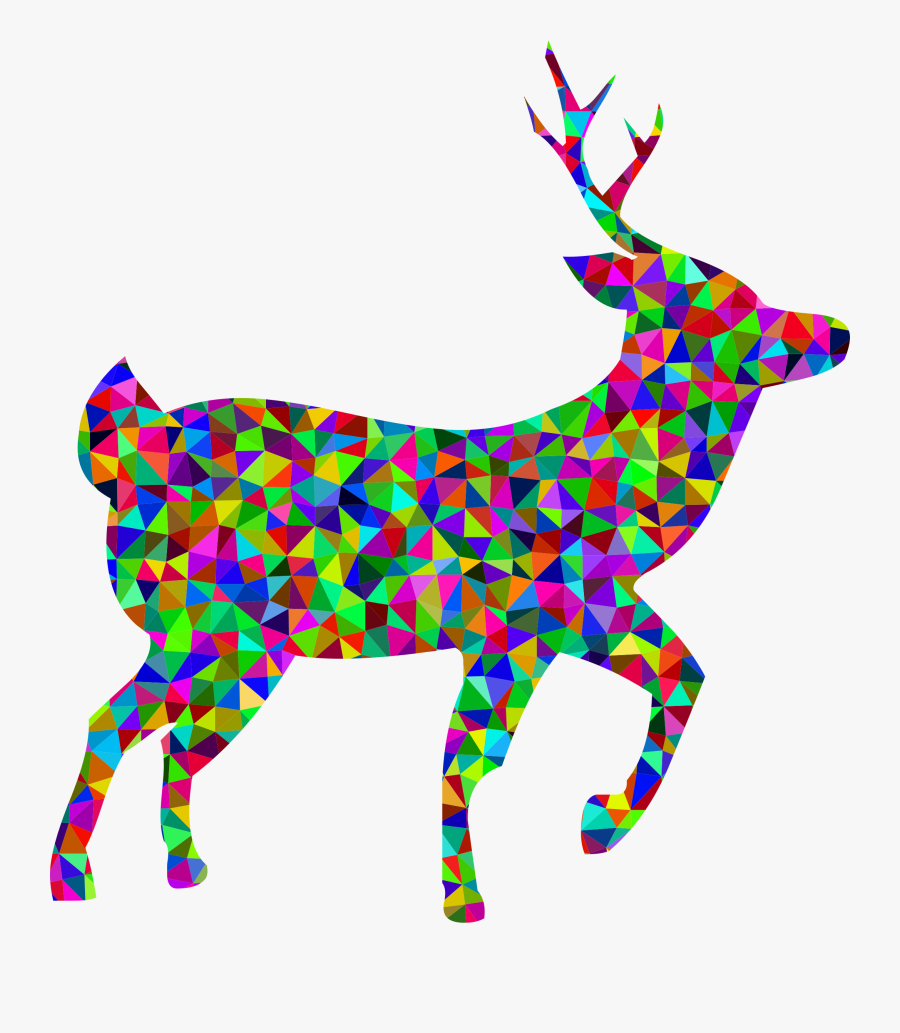 White-tailed Deer Moose Rudolph Reindeer - Transparent Clipart Transparent Background Unicorn, Transparent Clipart