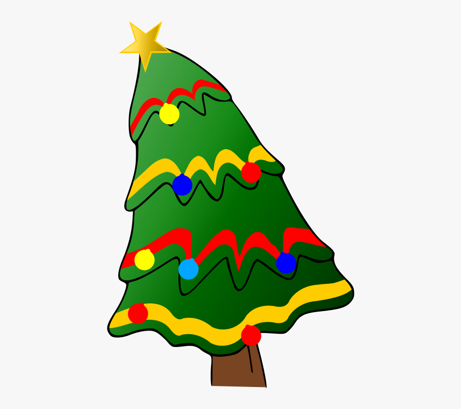 Christmas Tree With Presents Clipart - Clipart Christmas Tree With Presents, Transparent Clipart
