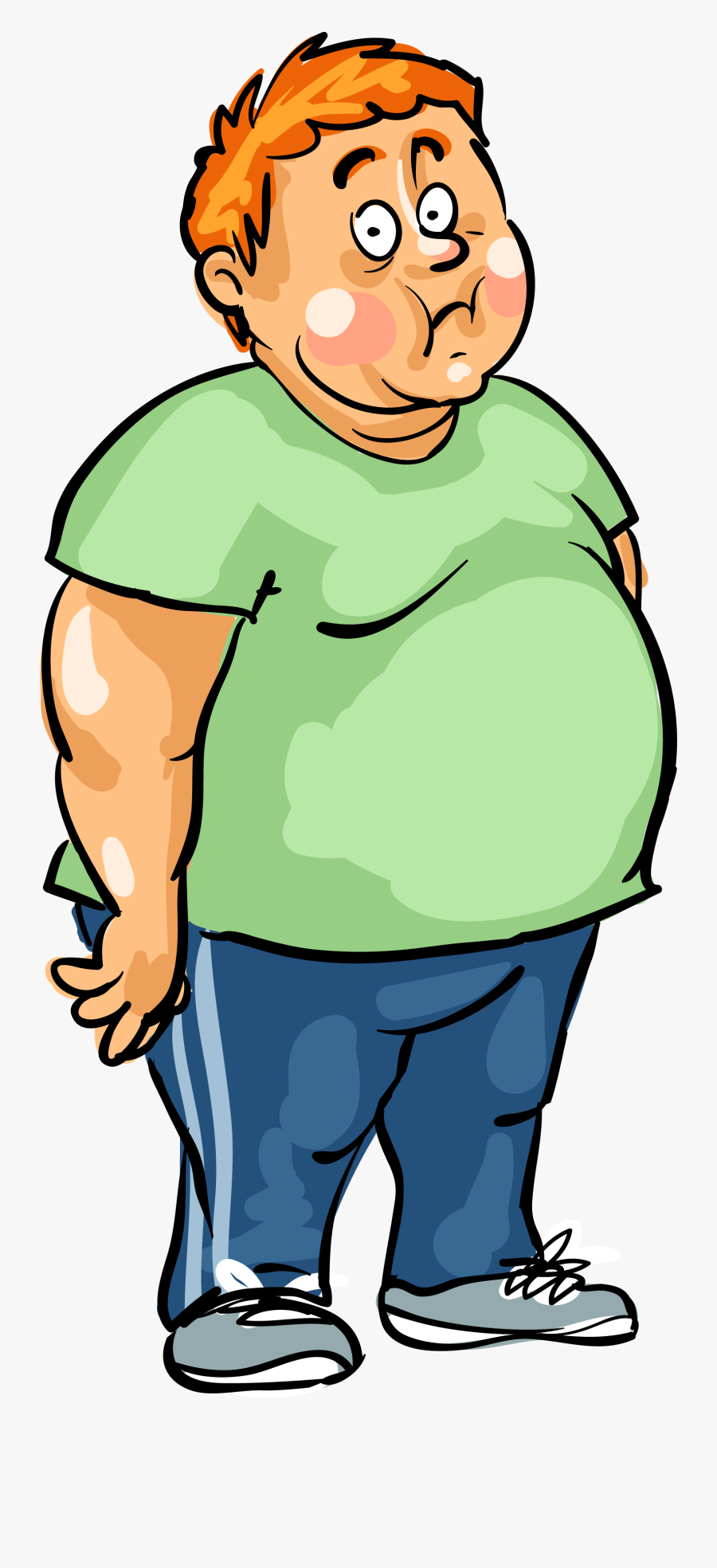 Collection Of Free Pineapple Vector Fat - Fat Man Clipart Png, Transparent Clipart
