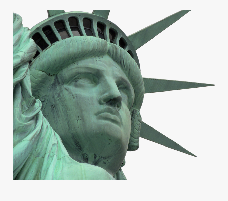 Statue Of Liberty Face Png, Transparent Clipart