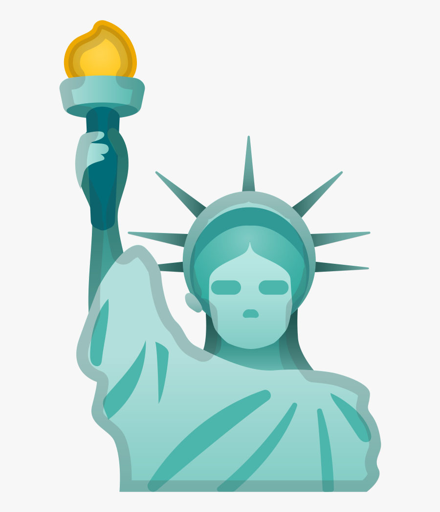 Transparent Liberty Clipart - Statue Of Liberty National Monument Cartoon, Transparent Clipart