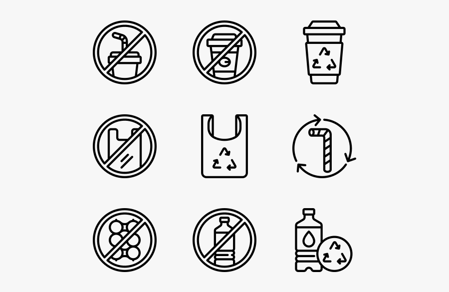Plastic Icon - Food Delivery Icons Png, Transparent Clipart