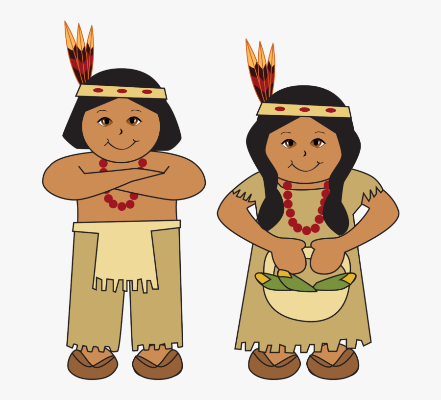 Clipart Native Americans Thanksgiving, Transparent Clipart