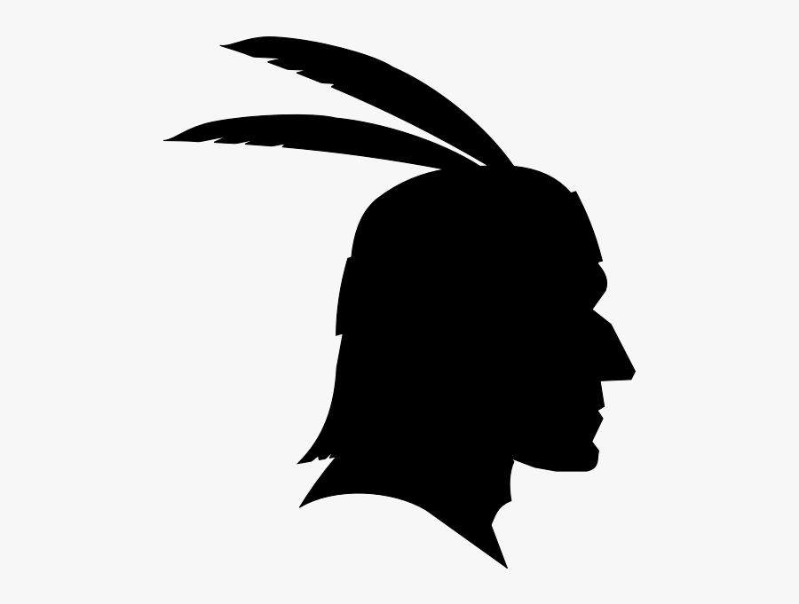American Indian Png - Native American Silhouette, Transparent Clipart