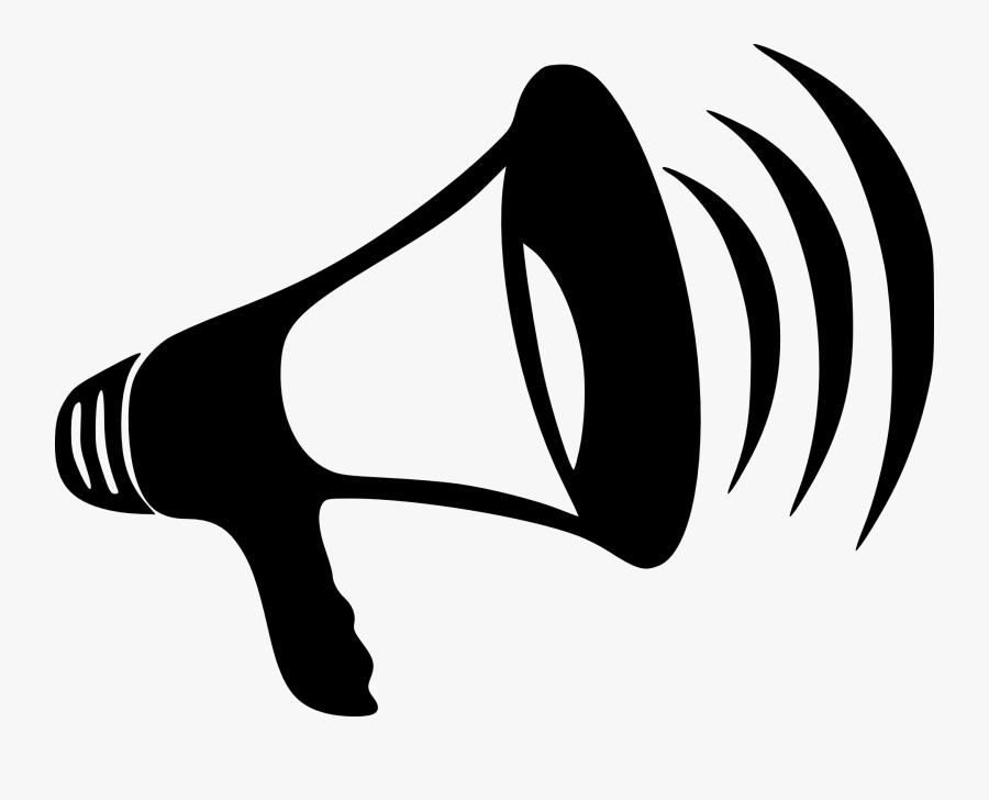 Clip Art Megaphone, Transparent Clipart