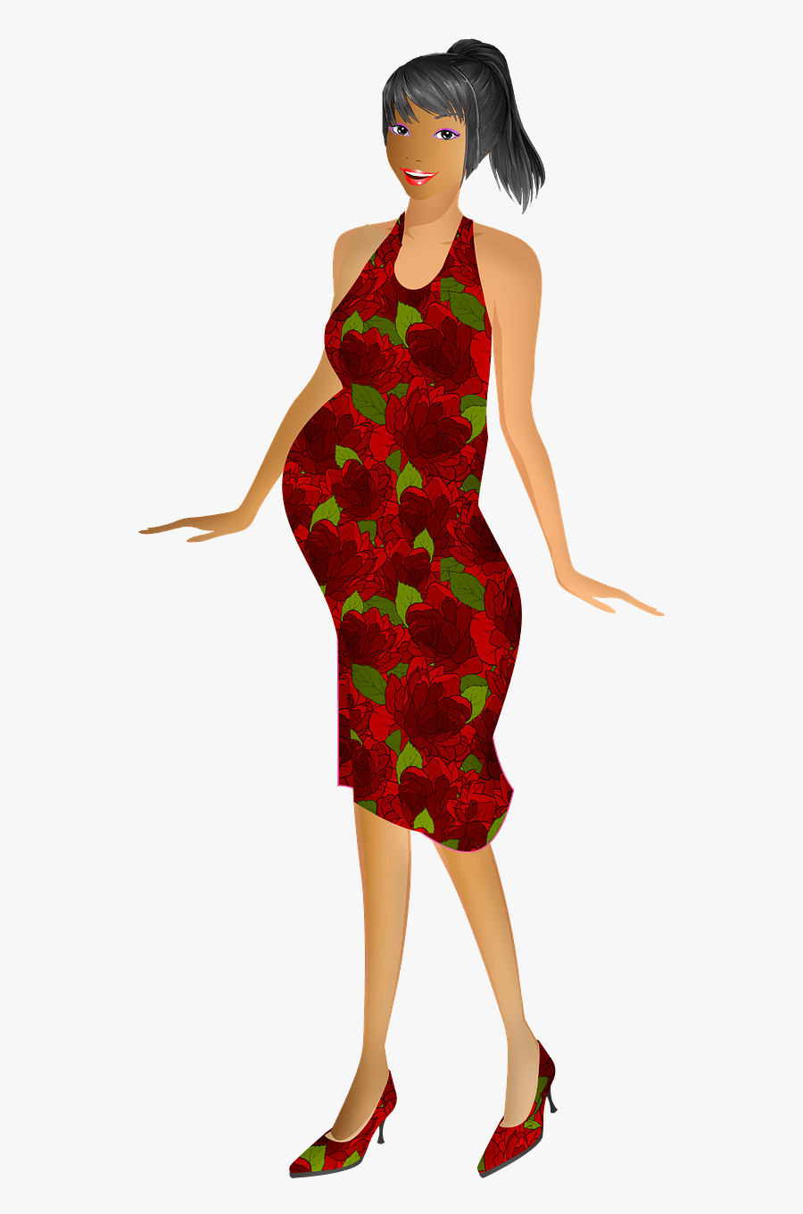 Cocktail Dress, Transparent Clipart
