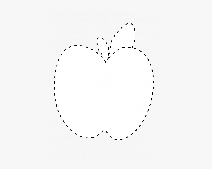 Weekly Freebies Back To School Tracing Clipart - Heart, Transparent Clipart