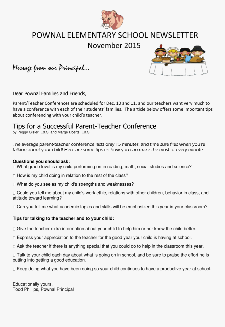 Transparent Parent Conference Clipart - Dia De Ação De Graças, Transparent Clipart