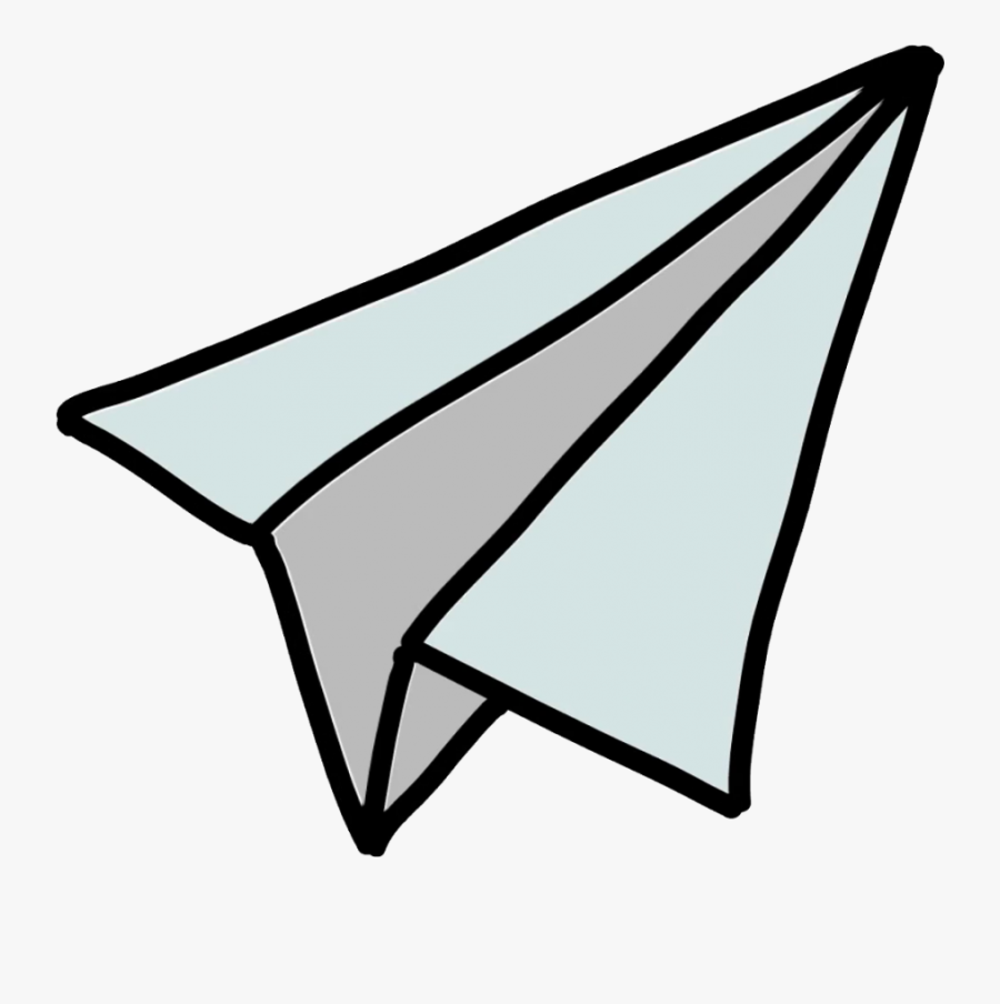 White Paper Plane Png Image - Paper Plane Clipart Png, Transparent Clipart