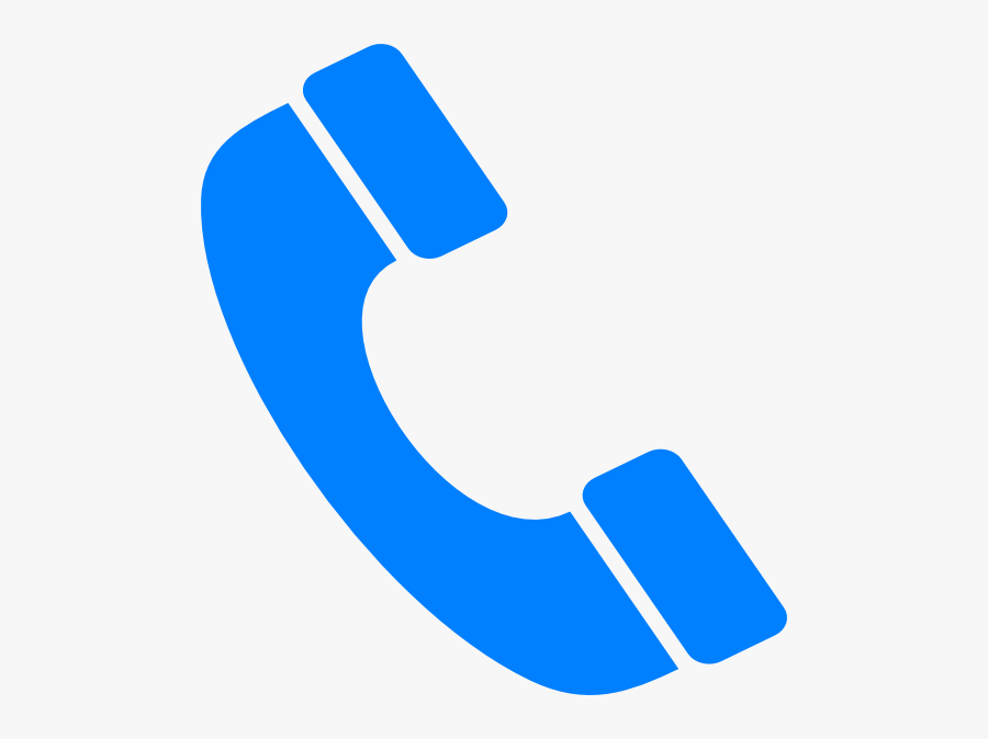 Phone Clip Art Vector Online Royalty Free & Public - Phone Icon Blue Png, Transparent Clipart