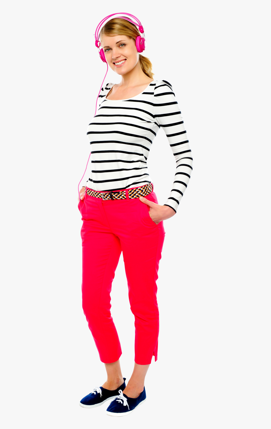 Women Listening Music Png Image - Music, Transparent Clipart