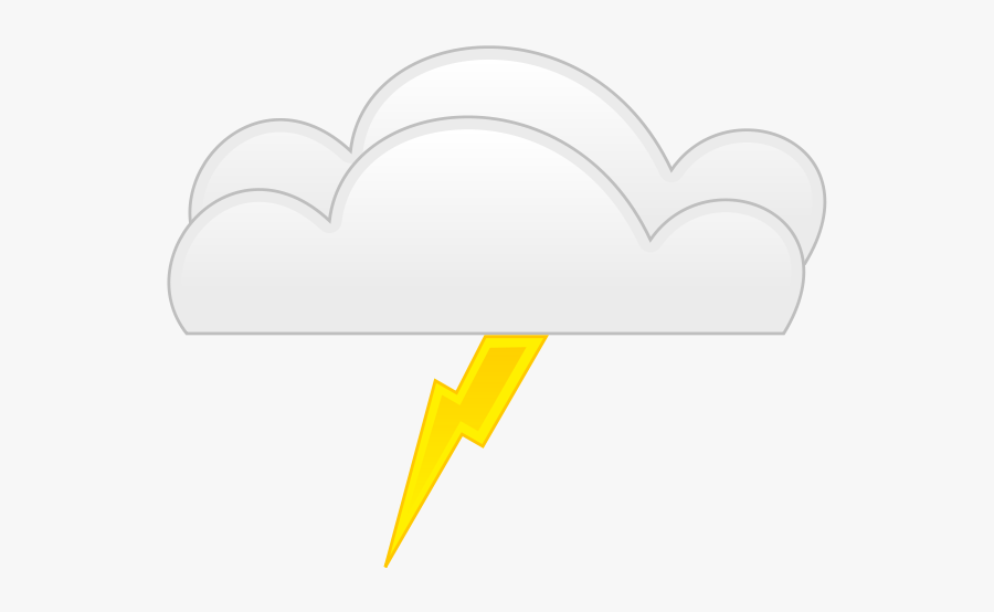 Overcloud Thunder Png Images - Thunder Cartoon, Transparent Clipart