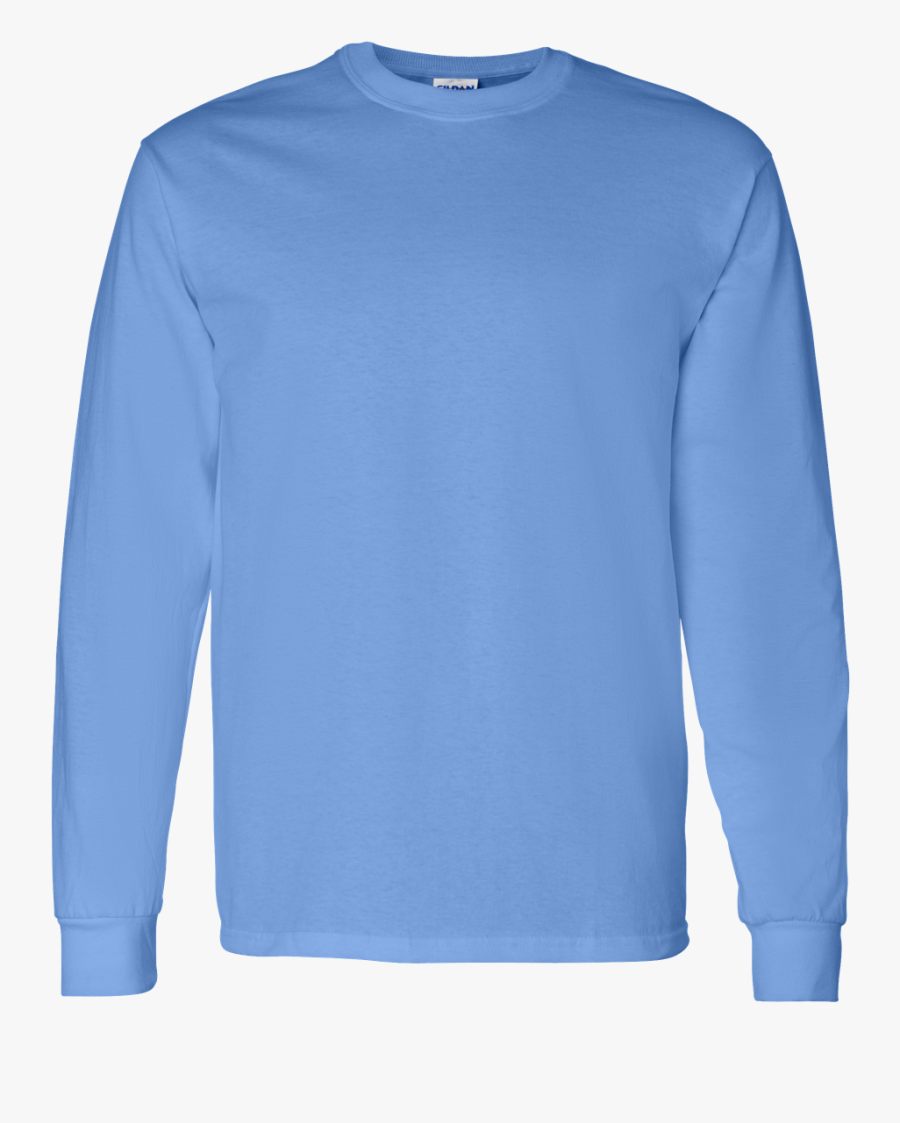 Gildan Long Sleeve Shirt Black, Transparent Clipart