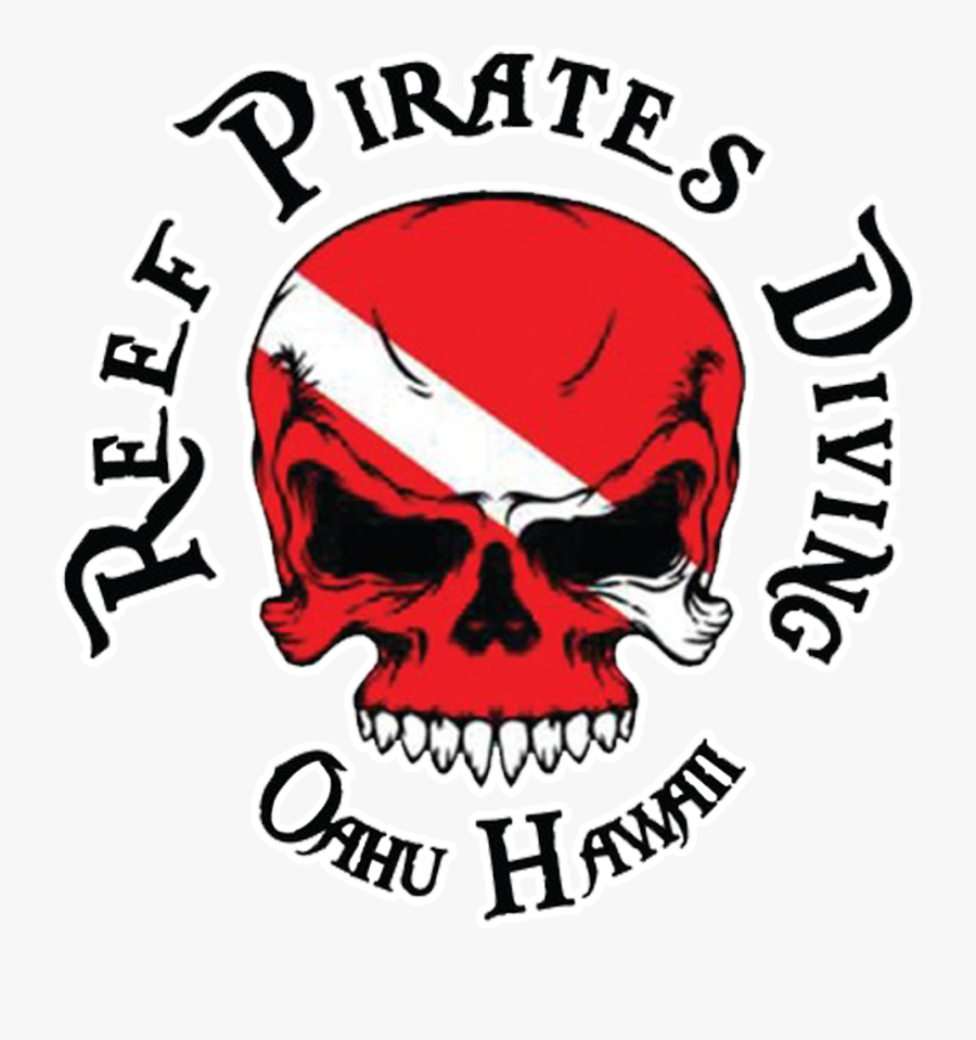 Reef Pirates - Skull, Transparent Clipart