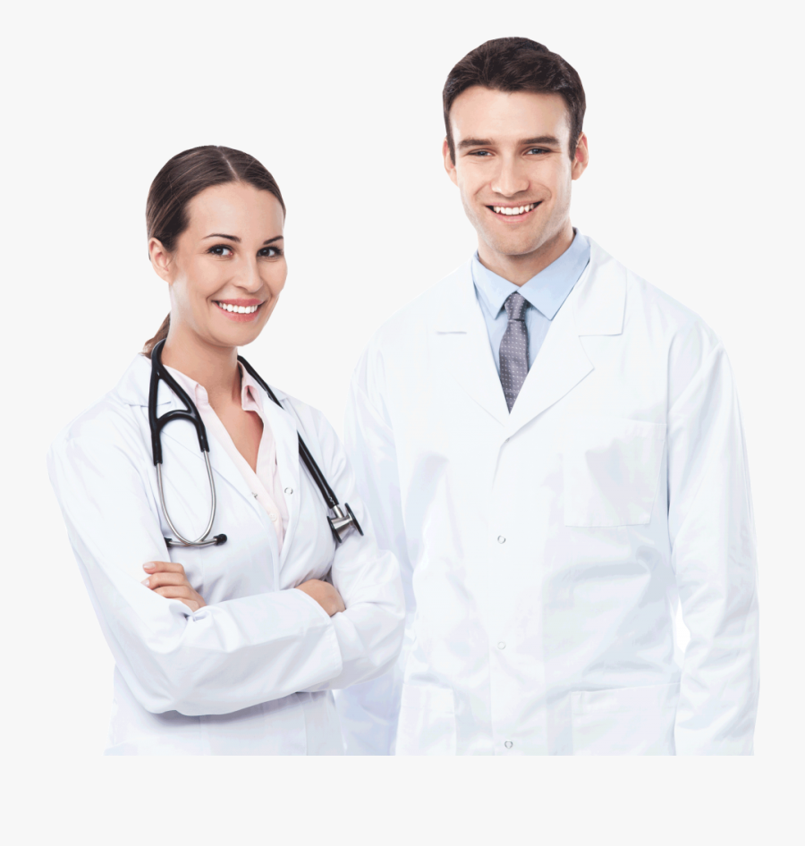 Doctors Png Image - Male And Female Doctor, Transparent Clipart