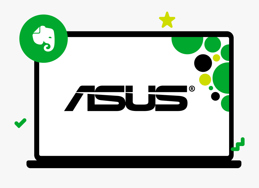 Asus Logo, Transparent Clipart