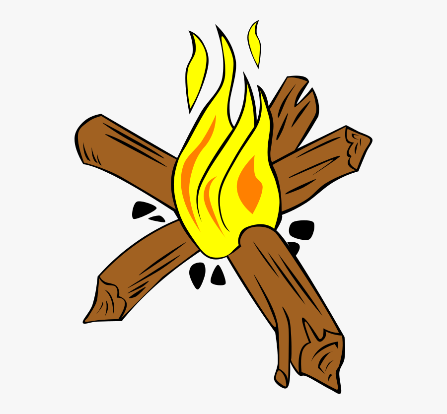 Star Fire For Camping, Transparent Clipart