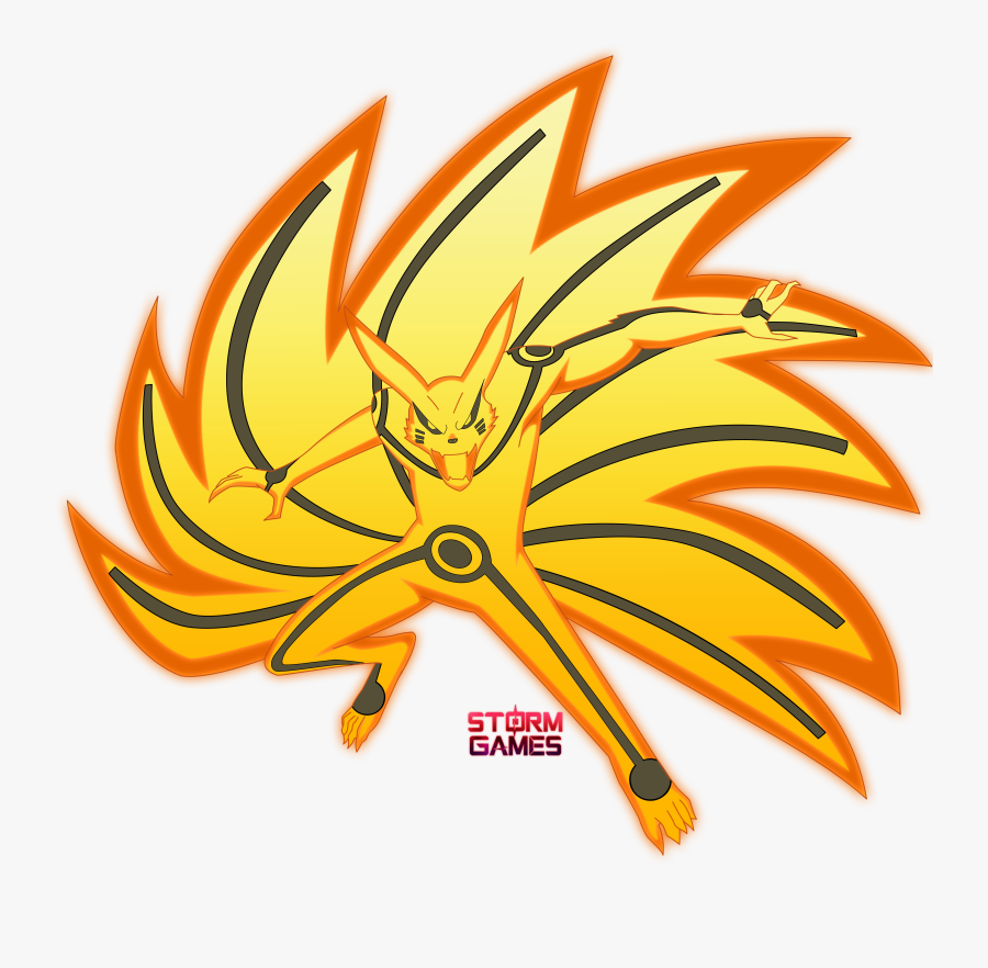 No Caption Provided - Naruto Kurama Bijuu Mode, Transparent Clipart