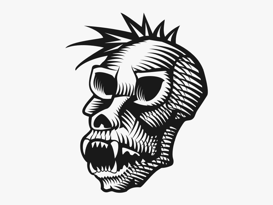Monkey Skull - Vector Graphics, Transparent Clipart