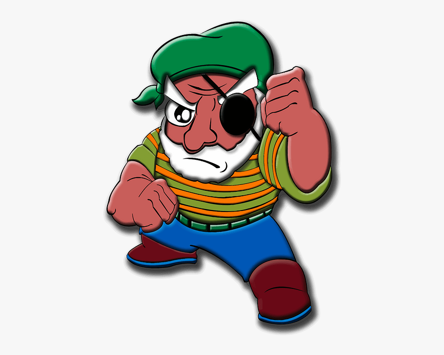 Old Pirates Clip Art, Transparent Clipart