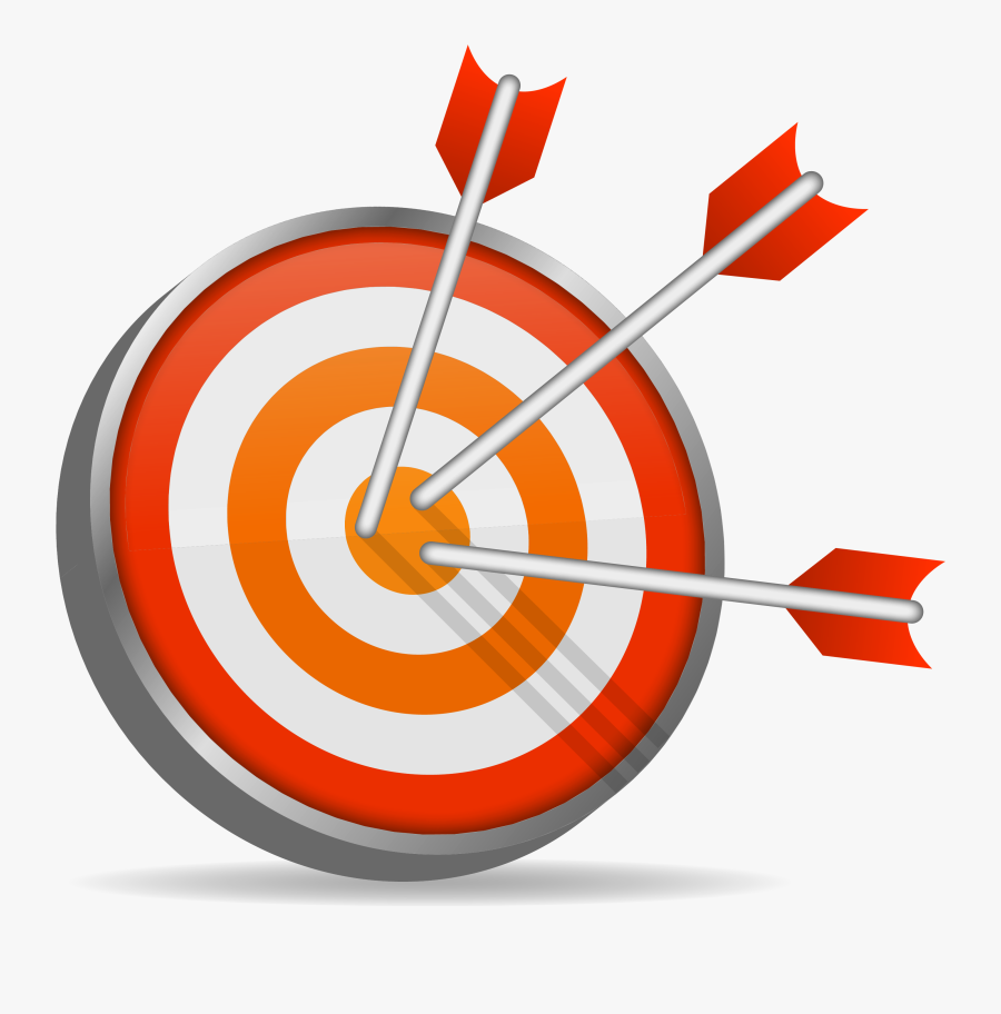 Transparent Dart Board Clipart - Dart Clipart Png, Transparent Clipart