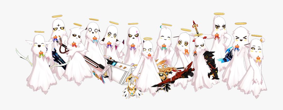 Transparent Ghost Town Clipart - Elsword Witch Broom, Transparent Clipart