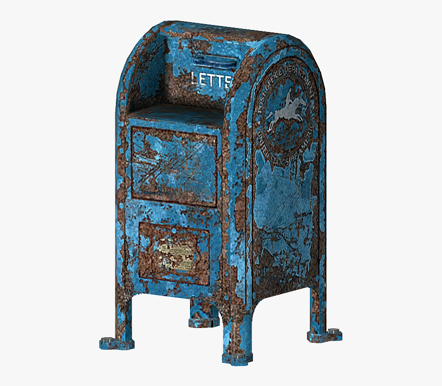 Transparent Cute Mailbox Clipart - Fallout New Vegas Drop Box, Transparent Clipart