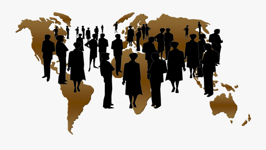 Adoration God Providence Bible - Purple Map Of The World, Transparent Clipart