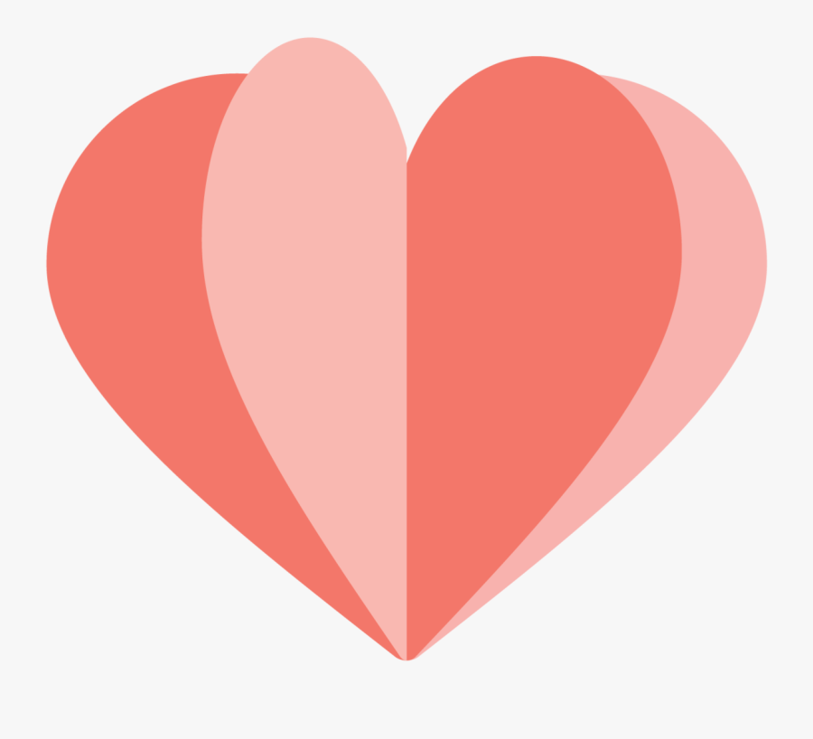 Clipart Hearts Calligraphy - Heart, Transparent Clipart