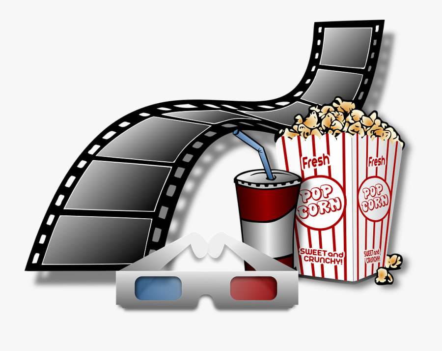 Film Clipart Montage - Cinema Clipart, Transparent Clipart